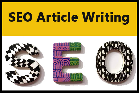 I will write an article for SEO