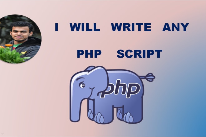 I will write any php script within 24hours