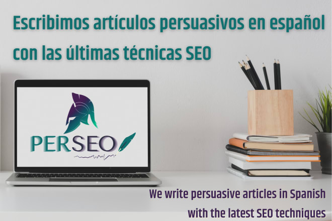 I will write articles in spanish with the latest SEO techniques