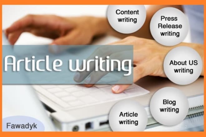 I will write edit and proofread article blogs and book I can also screenwrite