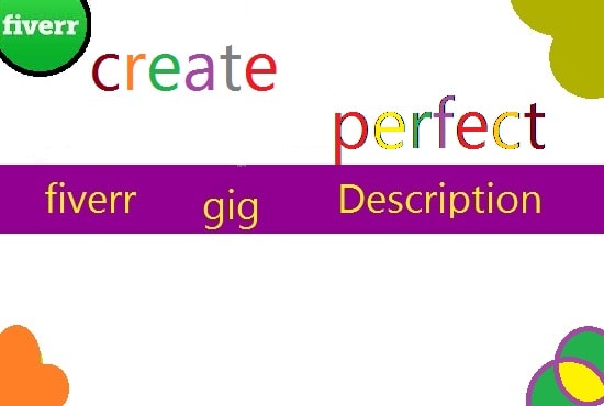 I will write gig description with title and focus keywords