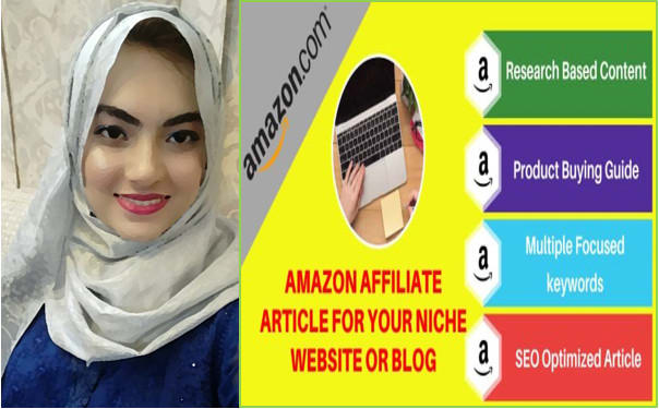 I will write SEO amazon affiliate articles, blogs, buying guide with faqs