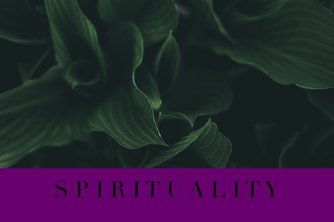 I will write spirituality articles and blog posts