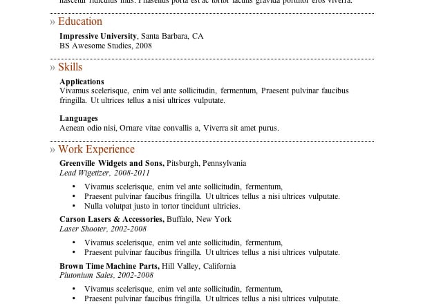 I will write the best CV for you