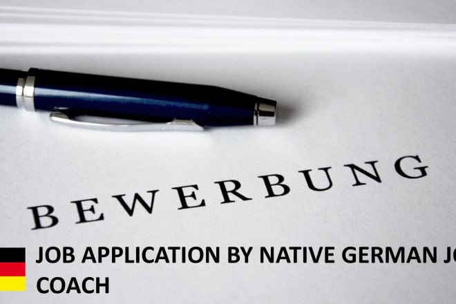I will write your professional german bewerbung, resume, cv, lebenslauf, cover letter