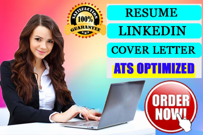 I will write your professional resume,cover letter,linkedin profile