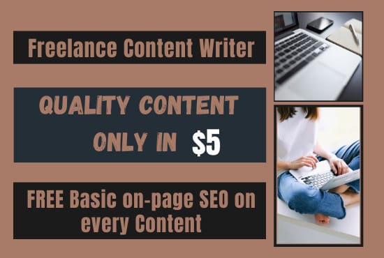 I will your freelance content writer