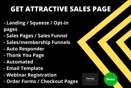 I will be your expert sales page, landing page, and sales funnel designer