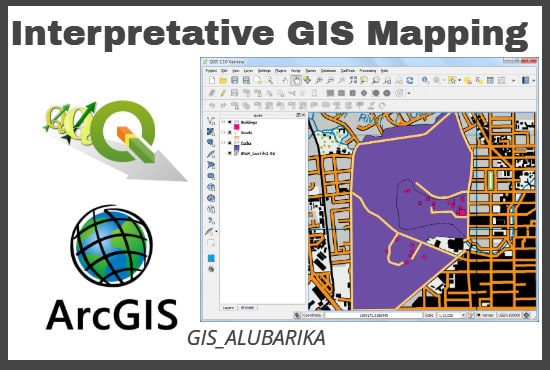I will be your gis mapping expert