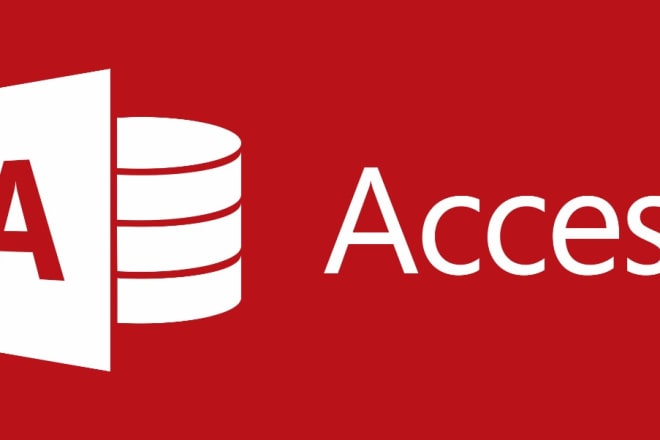 I will create a database using ms access