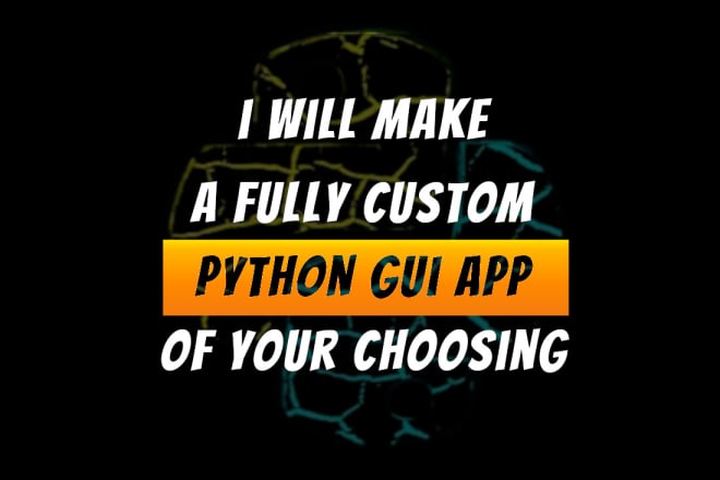 I will create a gui app using python kivy