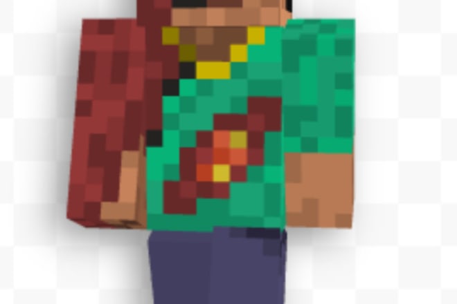 I will create a minecraft skin for you HQ with accessories