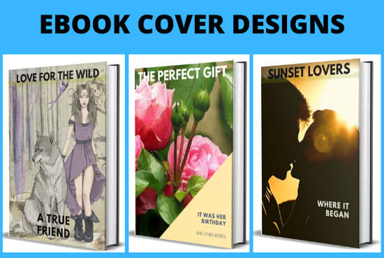 I will create a wonderful book cover and e book cover