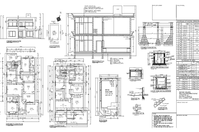 I will create autocad drawings, photoshop rendering, sketchup 3d