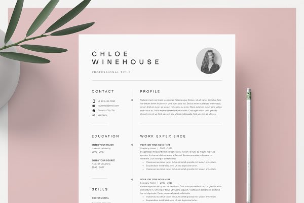 I will design professional resume, resume writing and cover letter