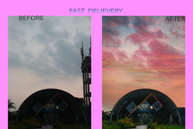 I will do photoshop retouching and lightroom batch editing