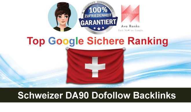 I will do switzerland SEO google ranking with swiss backlinks