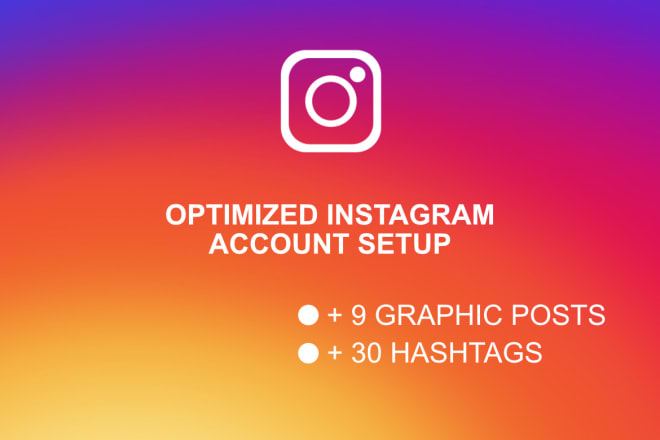 I will fully setup your instagram page from start to finish