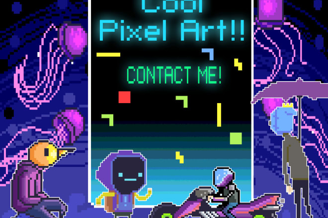 I will pixel art for anything