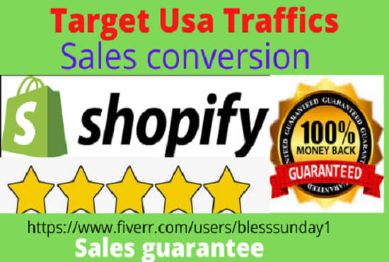 I will promote USA canada,uk traffic marketing sales to etsy ebay amazon shopify store