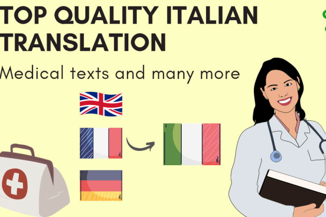 I will provide high quality translation into italian