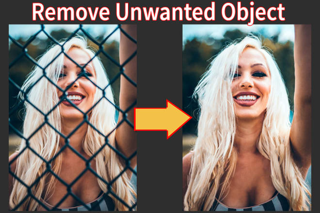 I will remove object from photo by photoshop editing professionally