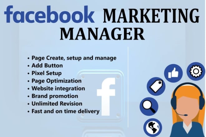 I will set up and design facebook business page professionally