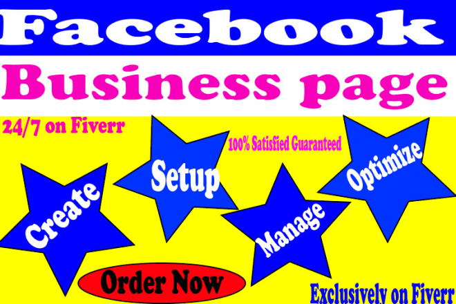 I will set up your business facebook and instagram pages