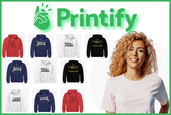 I will setup your printify store with amazing designs