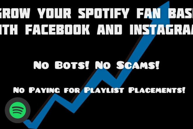 I will teach you to grow spotify with fb and ig ads