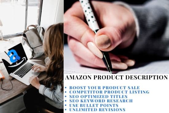 I will write competitive SEO amazon product description