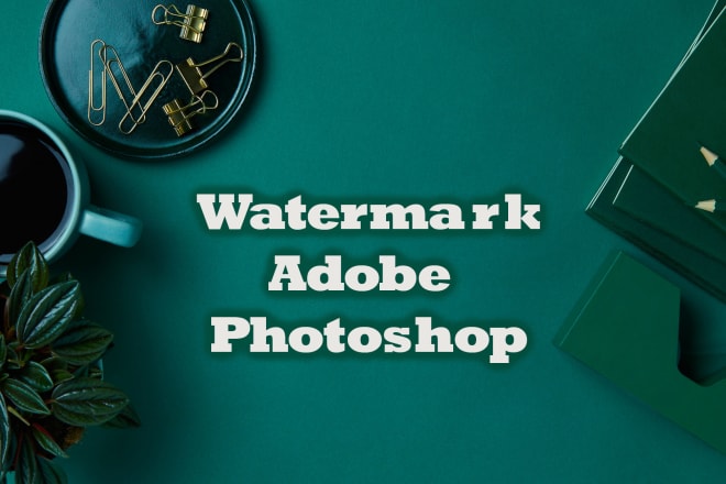 I will add watermark in your business image or photo