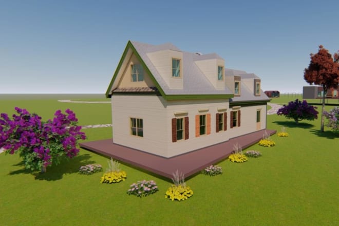I will 2d architecture autocad drawings and also 3d model of your building