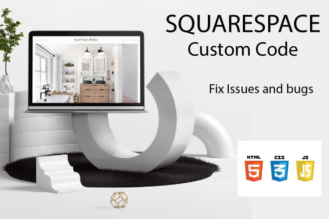 I will add custom code to squarespace website