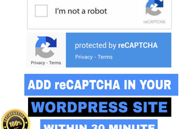 I will add no captcha recaptcha, invisible recaptcha in wordpress