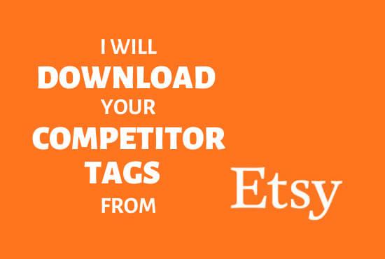 I will analyze your competitors running an etsy store tag report