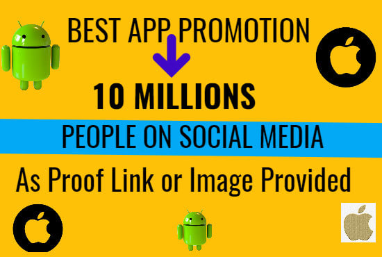I will app promotion app marketing for android ios app or game