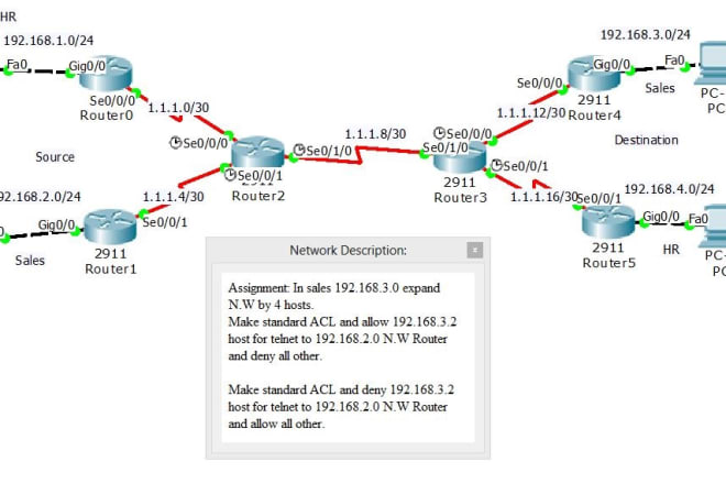 I will assist in networking design and cisco packet tracer projects
