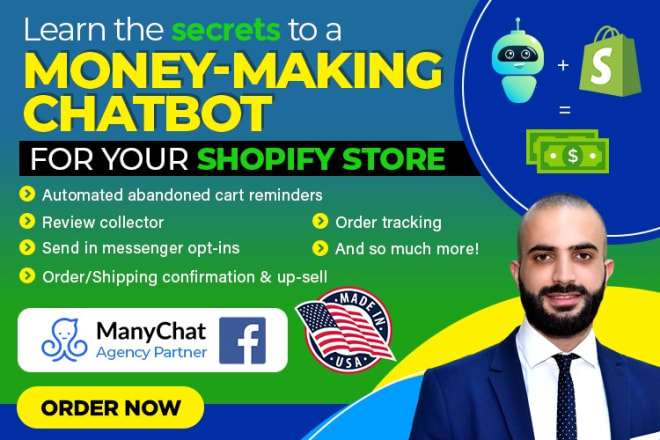 I will audit your manychat and shopify store chatbot and flows