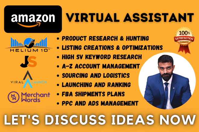 I will be amazon virtual assistant
