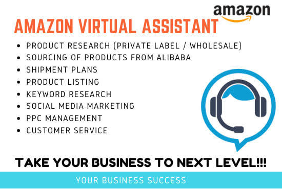 I will be your amazon freelance virtual assistant