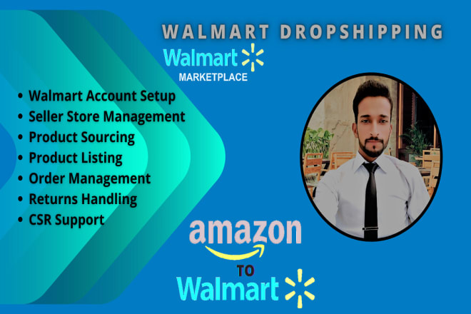 I will be your walmart dropshipping fbm expert virtual assistant product sourcing VA