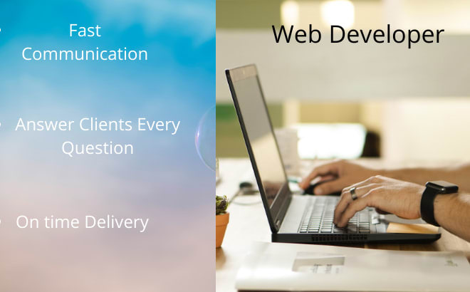 I will be your web programmer and develop your website in affordable prices