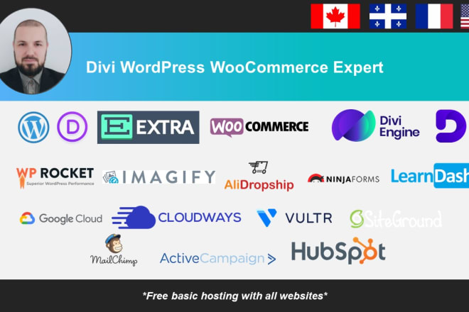 I will be your woocommerce divi bodycommerce expert