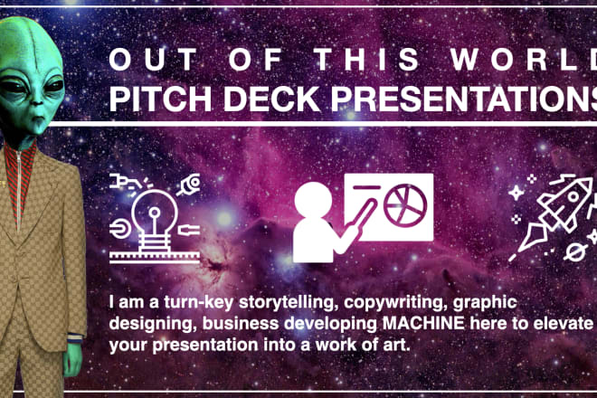 I will build a pitch deck presentation that wins