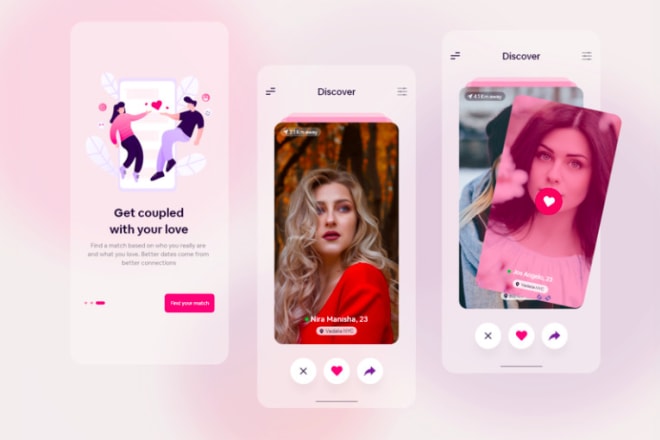 I will build dating app, online chat app, tinder app, social media app and website