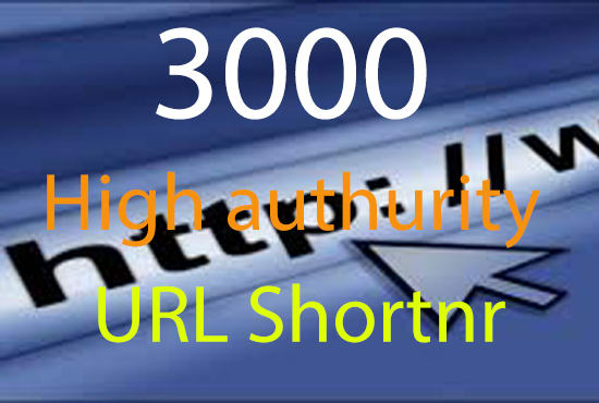 I will build high authority profile URL shortener backlinks