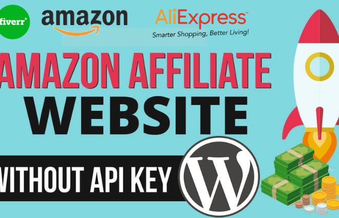 I will build profitable amazon affiliate website with top products