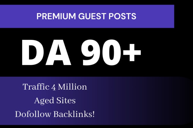 I will build SEO backlinks through high da guest posts authority link building