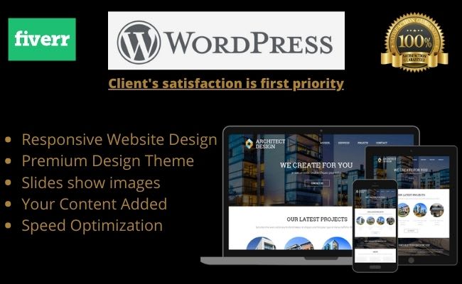 I will build wordpress squeeze page, landing page and sales page